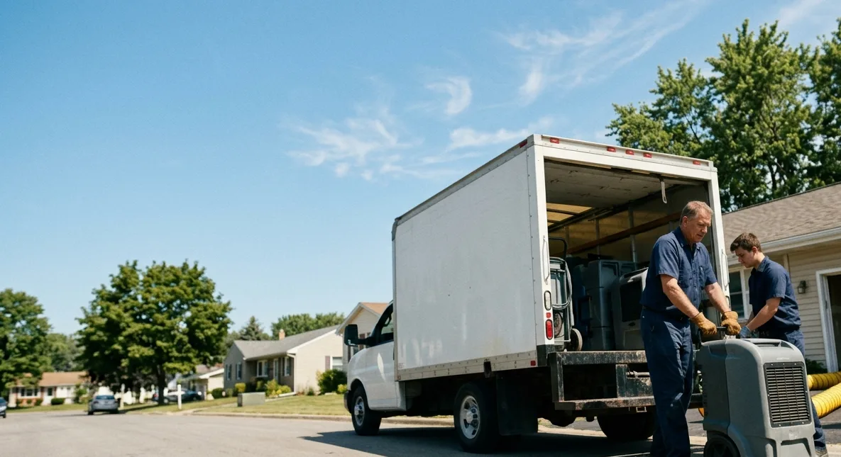 Water Damage Cleanup in North Vernon, IN near me